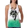  Next Level Ombre Burnout Racerback Tank Thumbnail
