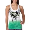  Next Level Ombre Burnout Racerback Tank Thumbnail