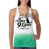  Next Level Ombre Burnout Racerback Tank Thumbnail
