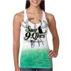  Next Level Ombre Burnout Racerback Tank Thumbnail