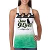  Next Level Ombre Burnout Racerback Tank Thumbnail