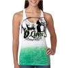  Next Level Ombre Burnout Racerback Tank Thumbnail
