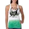  Next Level Ombre Burnout Racerback Tank Thumbnail