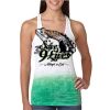 Next Level Ombre Burnout Racerback Tank Thumbnail