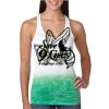  Next Level Ombre Burnout Racerback Tank Thumbnail