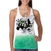  Next Level Ombre Burnout Racerback Tank Thumbnail