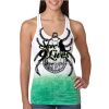  Next Level Ombre Burnout Racerback Tank Thumbnail