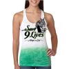  Next Level Ombre Burnout Racerback Tank Thumbnail
