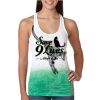  Next Level Ombre Burnout Racerback Tank Thumbnail