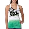  Next Level Ombre Burnout Racerback Tank Thumbnail