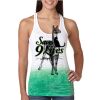  Next Level Ombre Burnout Racerback Tank Thumbnail