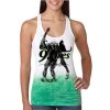  Next Level Ombre Burnout Racerback Tank Thumbnail