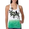  Next Level Ombre Burnout Racerback Tank Thumbnail