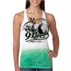  Next Level Ombre Burnout Racerback Tank Thumbnail