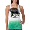  Next Level Ombre Burnout Racerback Tank Thumbnail