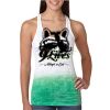  Next Level Ombre Burnout Racerback Tank Thumbnail