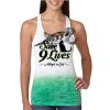  Next Level Ombre Burnout Racerback Tank Thumbnail