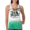  Next Level Ombre Burnout Racerback Tank Thumbnail