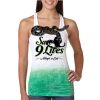  Next Level Ombre Burnout Racerback Tank Thumbnail