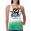  Next Level Ombre Burnout Racerback Tank Thumbnail