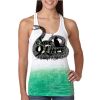  Next Level Ombre Burnout Racerback Tank Thumbnail