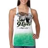  Next Level Ombre Burnout Racerback Tank Thumbnail