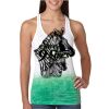  Next Level Ombre Burnout Racerback Tank Thumbnail