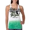  Next Level Ombre Burnout Racerback Tank Thumbnail