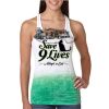  Next Level Ombre Burnout Racerback Tank Thumbnail