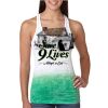  Next Level Ombre Burnout Racerback Tank Thumbnail