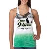  Next Level Ombre Burnout Racerback Tank Thumbnail