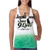  Next Level Ombre Burnout Racerback Tank Thumbnail
