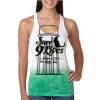 Next Level Ombre Burnout Racerback Tank Thumbnail