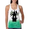  Next Level Ombre Burnout Racerback Tank Thumbnail