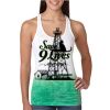  Next Level Ombre Burnout Racerback Tank Thumbnail