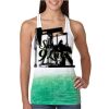  Next Level Ombre Burnout Racerback Tank Thumbnail
