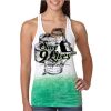  Next Level Ombre Burnout Racerback Tank Thumbnail