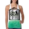  Next Level Ombre Burnout Racerback Tank Thumbnail