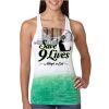  Next Level Ombre Burnout Racerback Tank Thumbnail