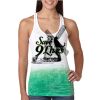  Next Level Ombre Burnout Racerback Tank Thumbnail