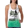  Next Level Ombre Burnout Racerback Tank Thumbnail