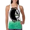  Next Level Ombre Burnout Racerback Tank Thumbnail