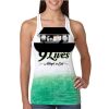  Next Level Ombre Burnout Racerback Tank Thumbnail