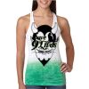 Next Level Ombre Burnout Racerback Tank Thumbnail