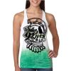  Next Level Ombre Burnout Racerback Tank Thumbnail
