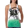  Next Level Ombre Burnout Racerback Tank Thumbnail