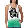  Next Level Ombre Burnout Racerback Tank Thumbnail