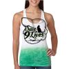  Next Level Ombre Burnout Racerback Tank Thumbnail