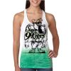  Next Level Ombre Burnout Racerback Tank Thumbnail