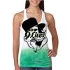  Next Level Ombre Burnout Racerback Tank Thumbnail